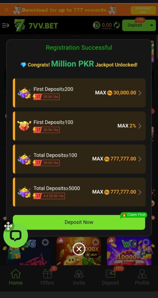 7VV Bet Game